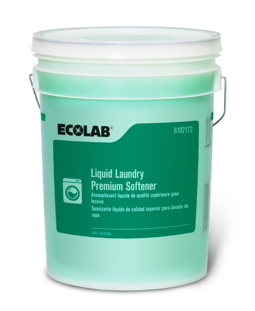 GuestSupply US | Ecolab® Liquid Laundry Premium Softener, 5 Gallon